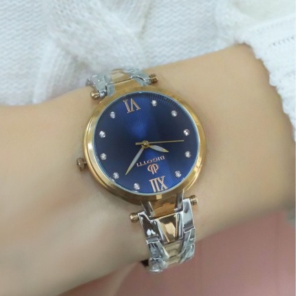 Bigotti Lacivert Saat - Tek Ebat