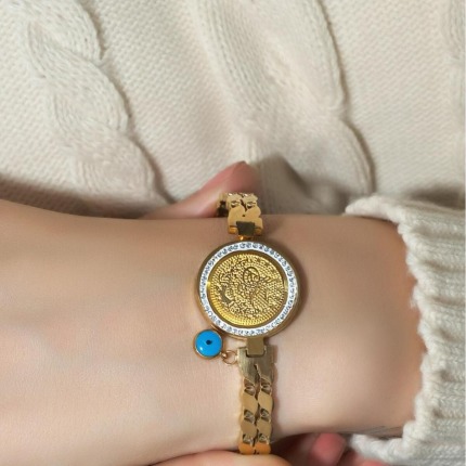 Tuğralı pullu kelepçe - S